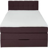INOSIGN Boxspringbett "Fornoli", inkl. Topper und Bettkasten, H3 in zwei Matratzenarten