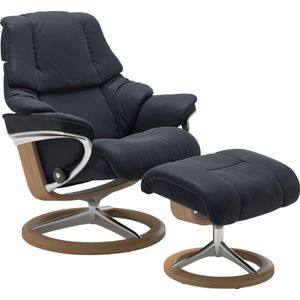 Stressless Relaxsessel "Reno", mit Signature Base, Größe S, M & L, Gestell Eiche