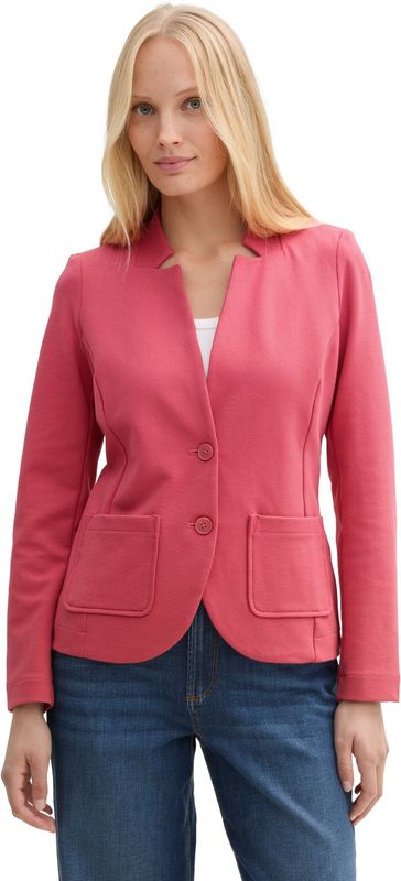 TOM TAILOR Sweatblazer "Ottoman", mit aufgesetzten Taschen und Struktur
