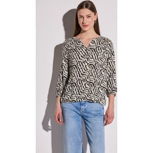 Cecil Print-Shirt, mit Elastikbund an den Ärmeln