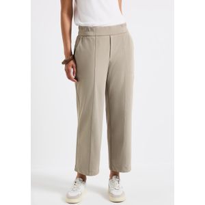 STREET ONE Bügelfaltenhose, mit Elastikbund