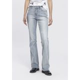 Arizona Bootcut-Jeans "Shaping", elastische Passform, Bootcut-Beinform, Used-Waschung, hohe Taille
