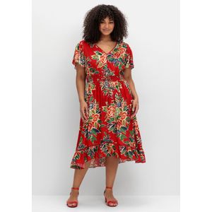 sheego by Joe Browns Druckkleid "Große Größen", mit Blumenmuster und Volantärmeln