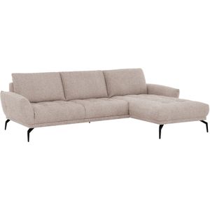 exxpo - sofa fashion Ecksofa "NICEA erstklassiger Sitzkomfort, OTTOs Choice, L-Form, bodenfrei", In hochwertiger Verarbeitung und ergonomische Sitzposition
