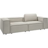 Places of Style 2-Sitzer "Watertown, modernes Sofa 246 cm breit, auch in Feincord", stilvolles Sofa für 2 Personen mit extra breiter Sitzfläche