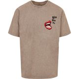 Merchcode T-Shirt "Merchcode Herren Bla Bla Bla Comic Acid Washed Oversized Tee", (1 tlg.)