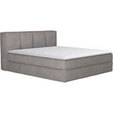 Home affaire Boxspringbett "Sacy", Boxbett inkl. Topper, 2 Matratzen, Härtegrade H2, H3 und H4 wählbar
