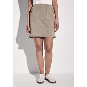 STREET ONE Minirock, softer Materialmix