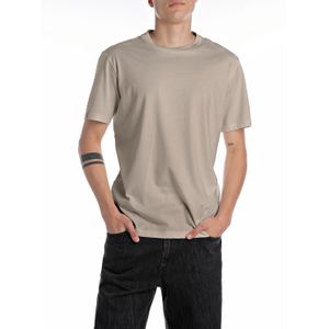 Replay T-Shirt "mit Logostickerei auf der Brust"