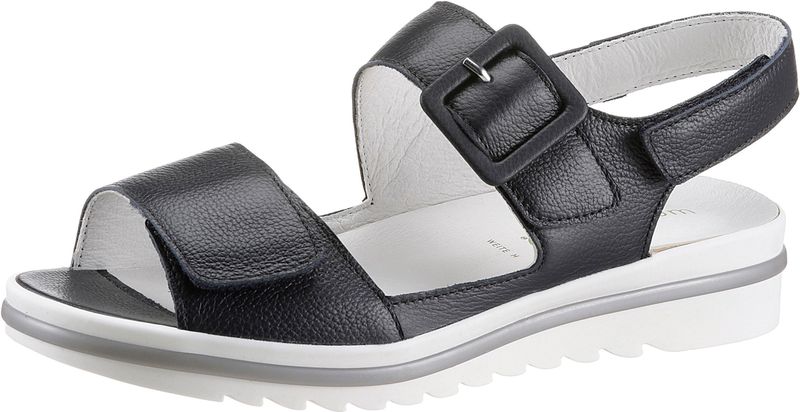 Waldläufer Riemchensandale "HAKURA", Sommerschuh, Sandalette, Keilabsatz, mit Profilsohle, Weite H