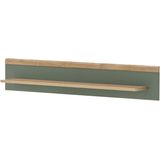 INOSIGN Wohnwand "MAVAS", (Set, 4 St.), in moderner Trendfarbe, Griffe aus Metall (Schwarz), Breite 324 cm