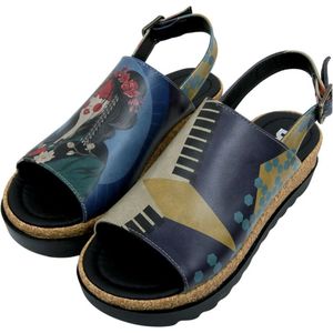 DOGO Sandalette "Gigi Bring Your Colours To Life Damen Sandalen/ Sandaletten /", Vegan