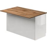 KOCHSTATION Kücheninsel "KS-Sole,Kochinsel,Küchenarbeitsblock,Inselküche,Arbeitsinsel", Breite 155 cm, mit Apothekerauszug, gedämpfte Türen
