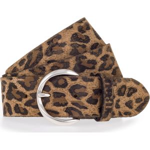 MUSTANG Ledergürtel, Florales oder Animal-Design, 4 cm breit