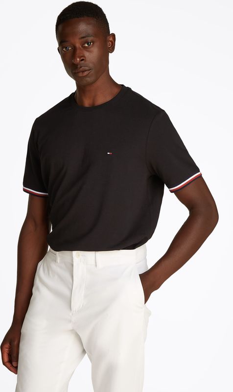 Tommy Hilfiger T-Shirt "GLOBAL STRIPE CUFF TEE"