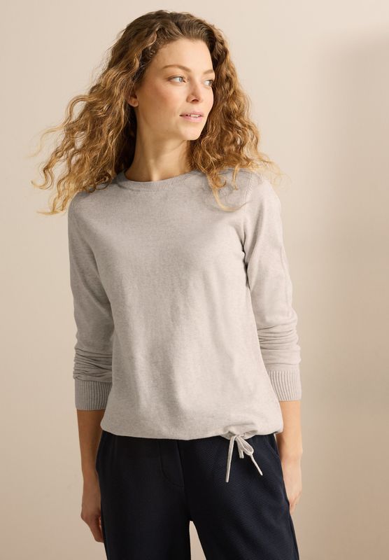 Cecil Strickpullover, aus reiner Baumwolle