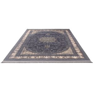 morgenland Orientteppich "Golden Glam - Orientalischer Webteppich", rechteckig, 0,8 mm Höhe, OrientOptik