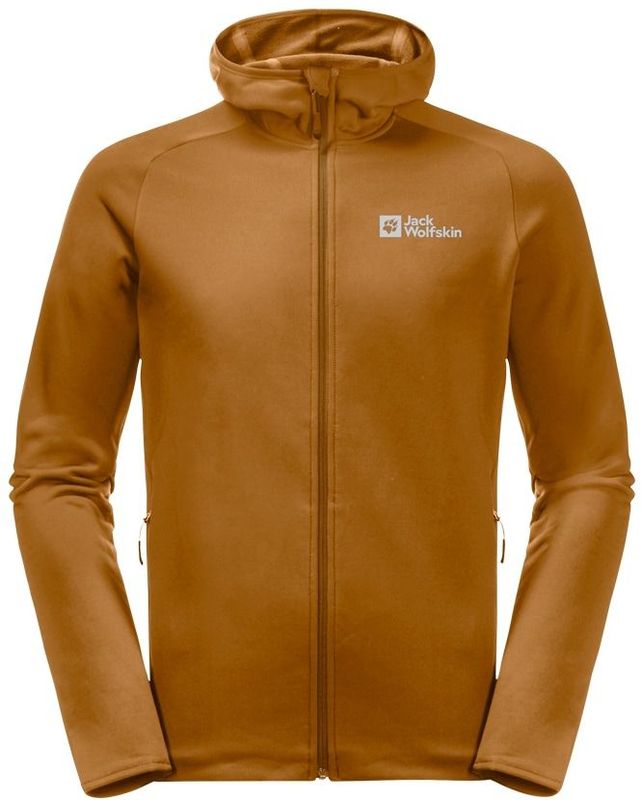 Jack Wolfskin Fleecejacke "BAISELBERG HOODED FZ M", mit Kapuze