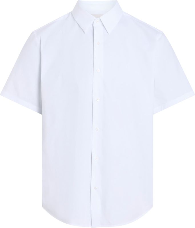 Calvin Klein Kurzarmhemd "SS SOLID STRETCH CLASSIC SHIRT", in Unifarbe