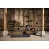 W.SCHILLIG Ecksofa "around-the-block, modern und elegant, bequem, L-Form", mit eleganter Biese, mit Federkern