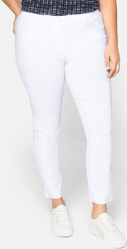 Sheego Stretch-Hose "Große Größen", knitterarm und pflegeleicht