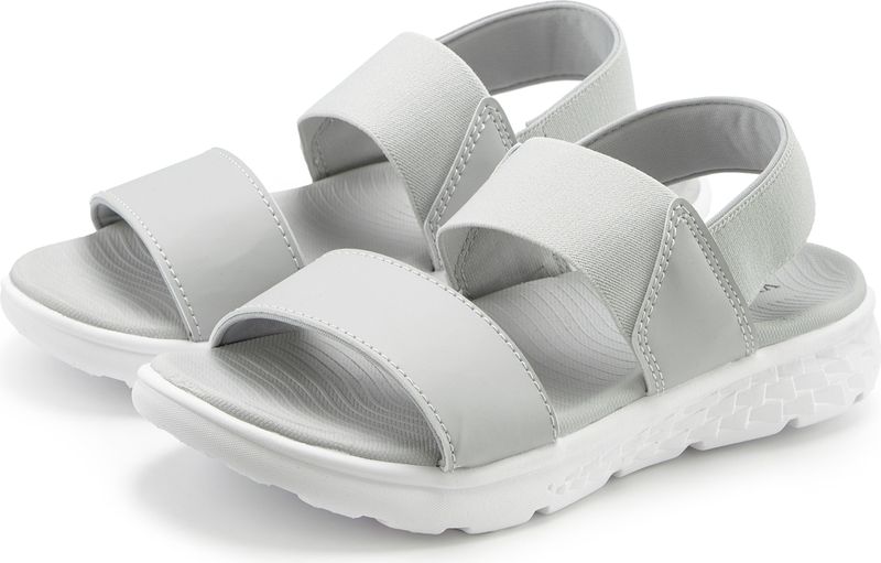 Vivance Sandale "Sommerschuh", Sandalette, Sommerschuh mit leichter Sohle & elastischen Riemen VEGAN