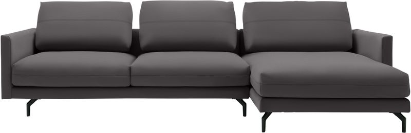 Creation BY ROLF BENZ Ecksofa "CR.414, Designecksofa, Polsterecke, L-Form", wahlweise aus feinstem Rindsleder oder hochwertigem Chenille