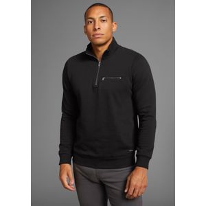 Bruno Banani Sweatshirt, mit Troyer Kragen