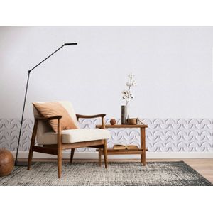 Marburg Vliestapete "Farbwelten", unifarben mit Farbeinsatz, moderne Tapete für Wohnzimmer Schlafzimmer Küche