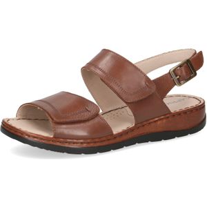 Caprice Riemchensandale, Keilsandalette, Sommerschuh, Bequemschuh mit vrestellbarer Schnalle