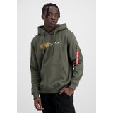 Alpha Industries Hoodie "Alpha Industries Men - Hoodies Alpha Label Hoodie"