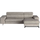 COTTA Ecksofa "Emma L-Form", Verstellbare Kopfstützen, optional mit Schlaffunktion und Bettkasten
