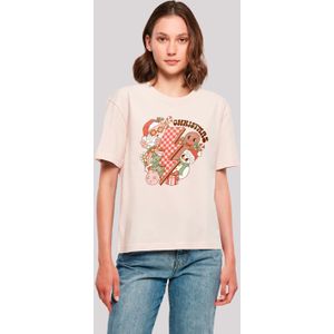 F4NT4STIC T-Shirt "Groovy Weihnachten Flash Cozy Vibes", Premium Qualität, Weihnachts-Kollection