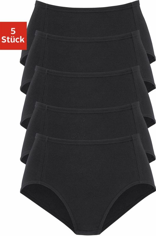 petite fleur Taillenslip, (5er-Pack), aus weicher Pikee-Qualität