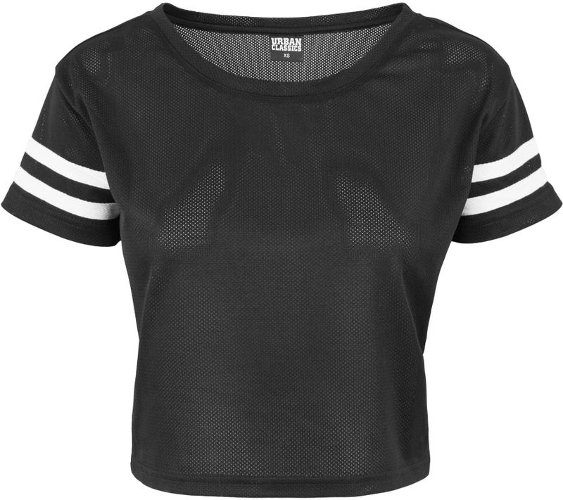 URBAN CLASSICS Kurzarmshirt "Urban Classics Damen Ladies Mesh Short Tee", (1 tlg.)