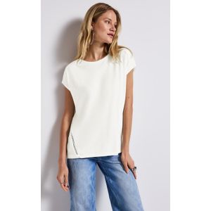 STREET ONE Shirttop, mit Häkeldetails