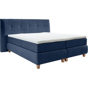 alina Boxspringbett "Luella", ADA trendline Boxspringbett, inkl. Matratze und Viscoschaum-Topper