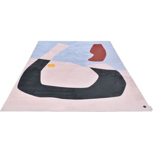 TOM TAILOR HOME Teppich "Shapes - ONE", rechteckig, 5 mm Höhe, Kurzflor, bedruckt, modernes Design