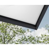 Palram - Canopia Rechteckvordach "Sophia XL Alu Vordach", robuste Aluminiumstruktur