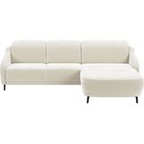 sit&more Ecksofa "Blues L-Form", wahlweise mit Klapptisch und USB