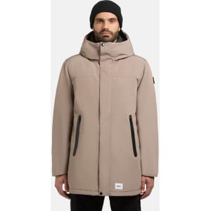 khujo Kurzmantel "Kann-YM", Kurzer Herren Wintermantel mit Kapuze