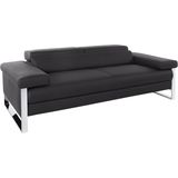 W.SCHILLIG 2-Sitzer "finn", German Design Award 2016, Fußgestell Chrom glänzend, Breite 230 cm