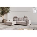 sit&more Ecksofa "Zora L-Form", wahlweise mit Bettfunktion und Bettkasten