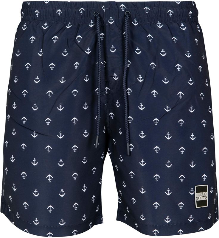 URBAN CLASSICS Badeshorts "Urban Classics Herren Pattern Swim Shorts"