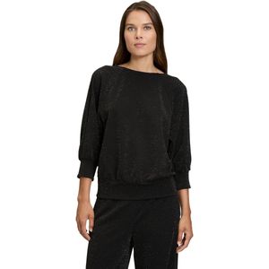 Betty Barclay 3/4-Arm-Shirt "Betty Barclay Oversize-Shirt im Glitzer-Look", (1 tlg.), Material