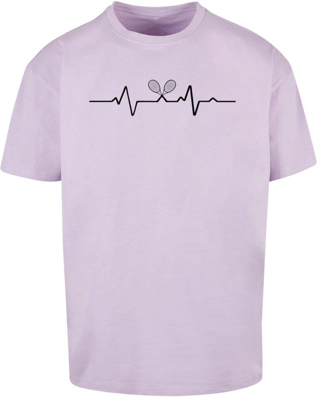 Merchcode T-Shirt "Merchcode Herren Tennis Beats Heavy Oversized Tee", (1 tlg.)