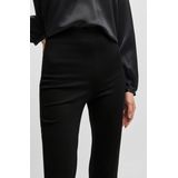 BOSS ORANGE Webhose "Taboot Premium Damenmode", mit seitlichem Reißverschluss, flared Form, Milano Qualität Loungewear