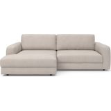 TRENDMANUFAKTUR Ecksofa "Bourbon, Designsofa mit tollem Sitzkomfort, L-Form,", extra tiefe Sitzfläche, wahlweise mit Sitztiefenverstellung