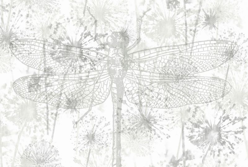 Architects Paper Fototapete "Atelier 47 Dragon Fly 2", floral, Vlies, Wand, Schräge, Decke