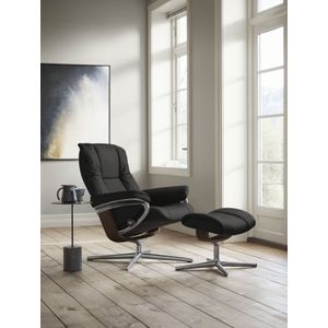 Stressless Relaxsessel "Mayfair", mit Cross Base, Größe S, M & L, Holzakzent Braun